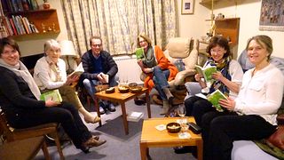Click for a larger picture Book group ensemble