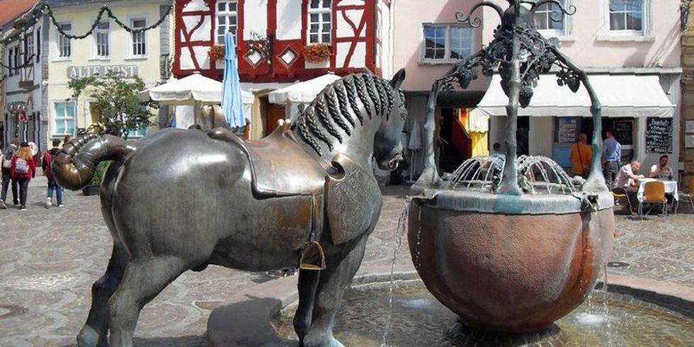 Brunnen am Rossmarkt - Alzey